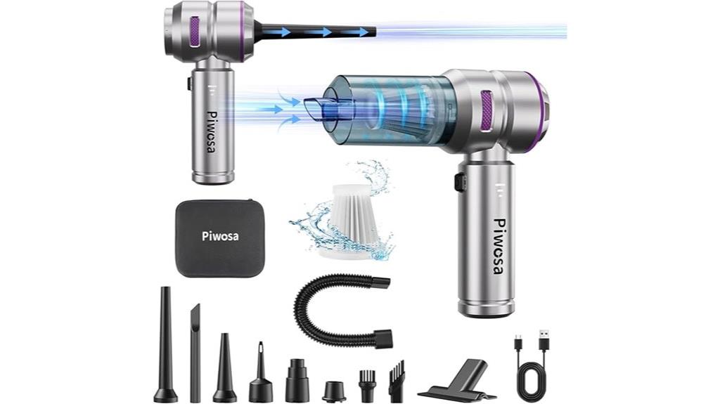 wireless vacuum with led