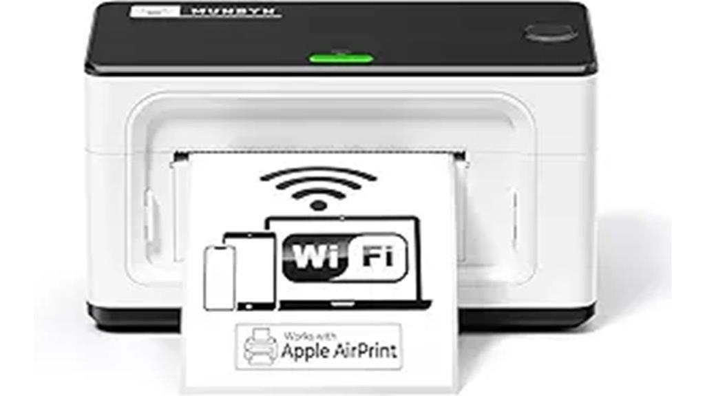 wireless wi fi shipping printer