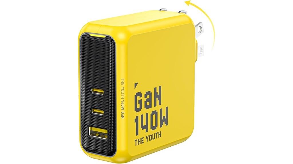 youth gan 140w charger