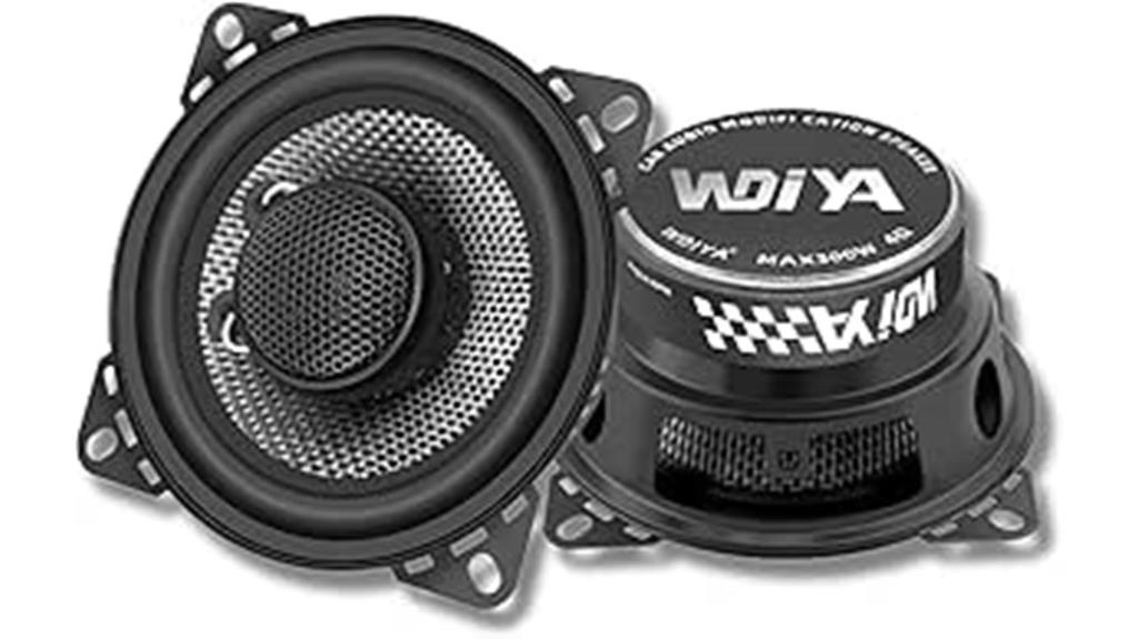 2025 4 inch coaxial speakers