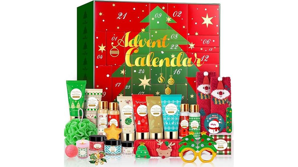 24 day women s skincare calendar