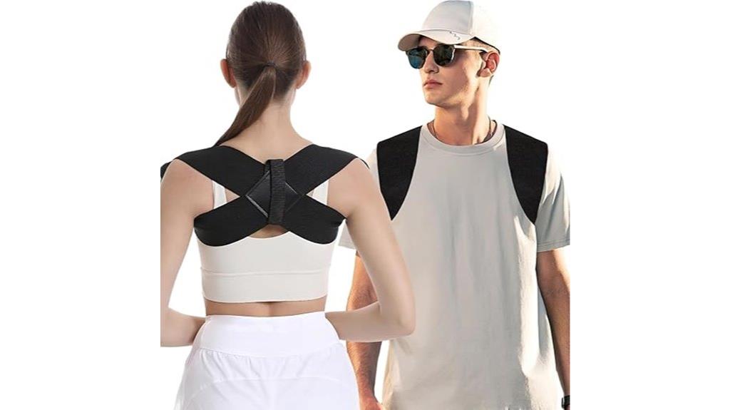 adjustable back posture support