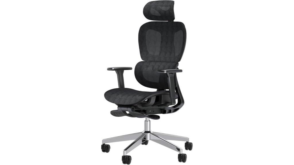 adjustable mesh office chair