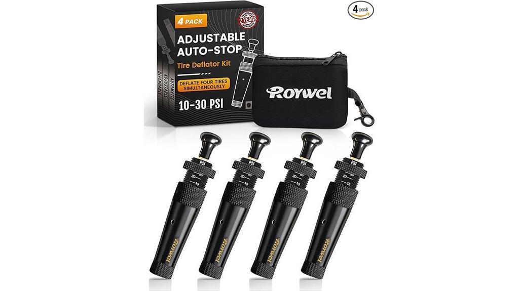 adjustable offroad tire deflators