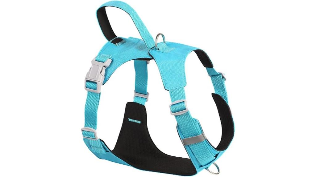 adjustable soft dog harness