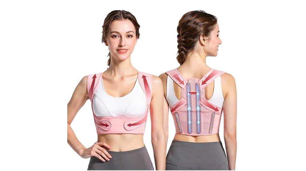 adjustable women s posture brace