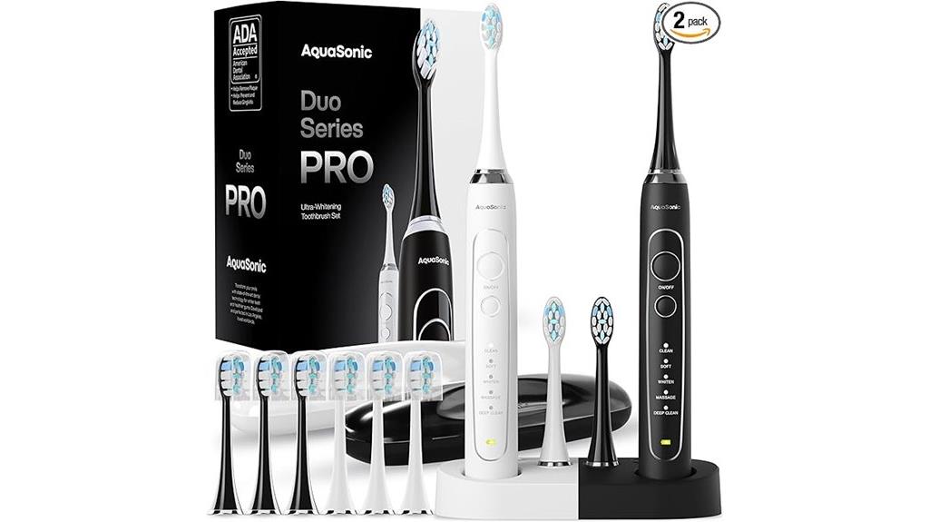 advanced electric toothbrush set