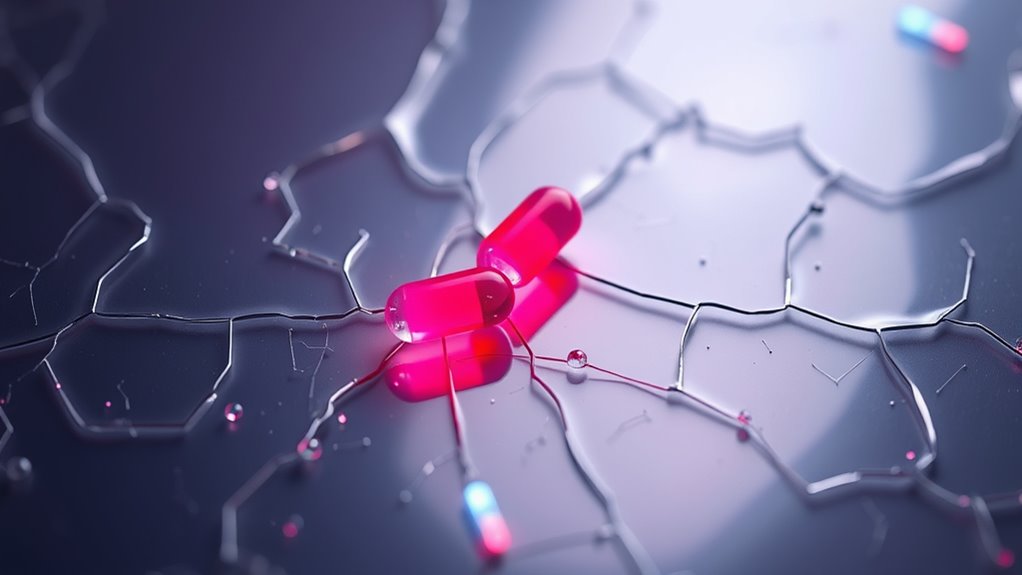 autonomous damage repair materials