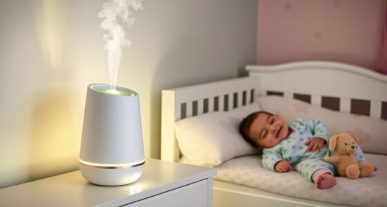 baby room humidifier lights