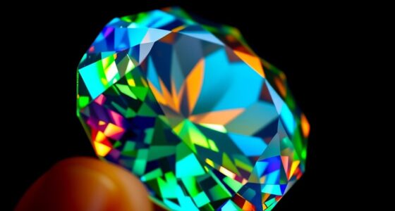 color influenced by crystal fields