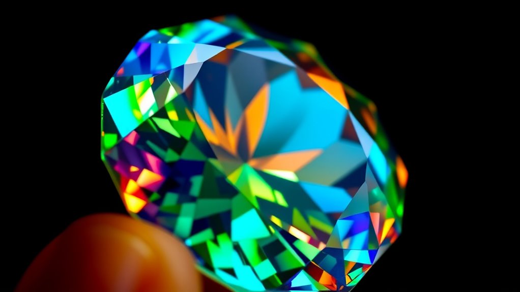 color influenced by crystal fields