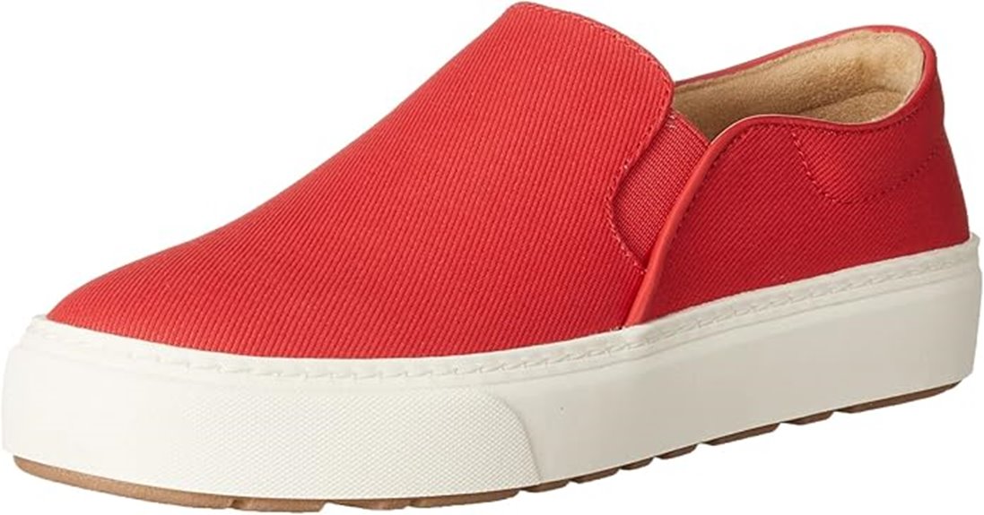 comfortable women s slip on sneakers