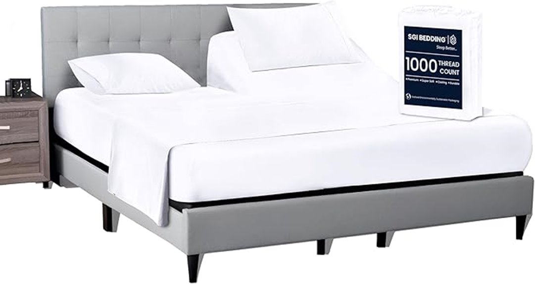 egyptian cotton king sheets