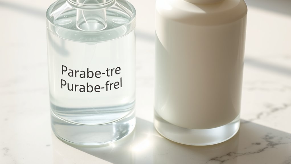 evaluate paraben free products carefully