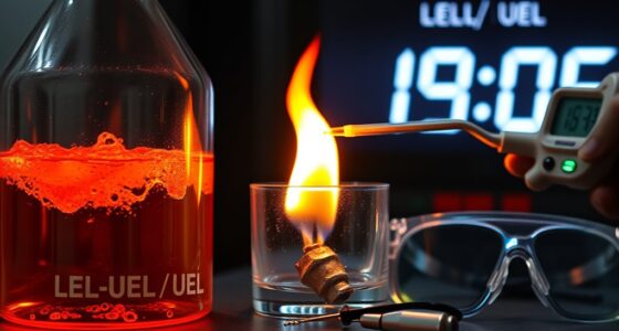 flammability limits flash point