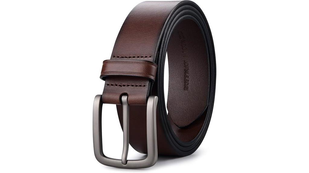 handmade leather belt