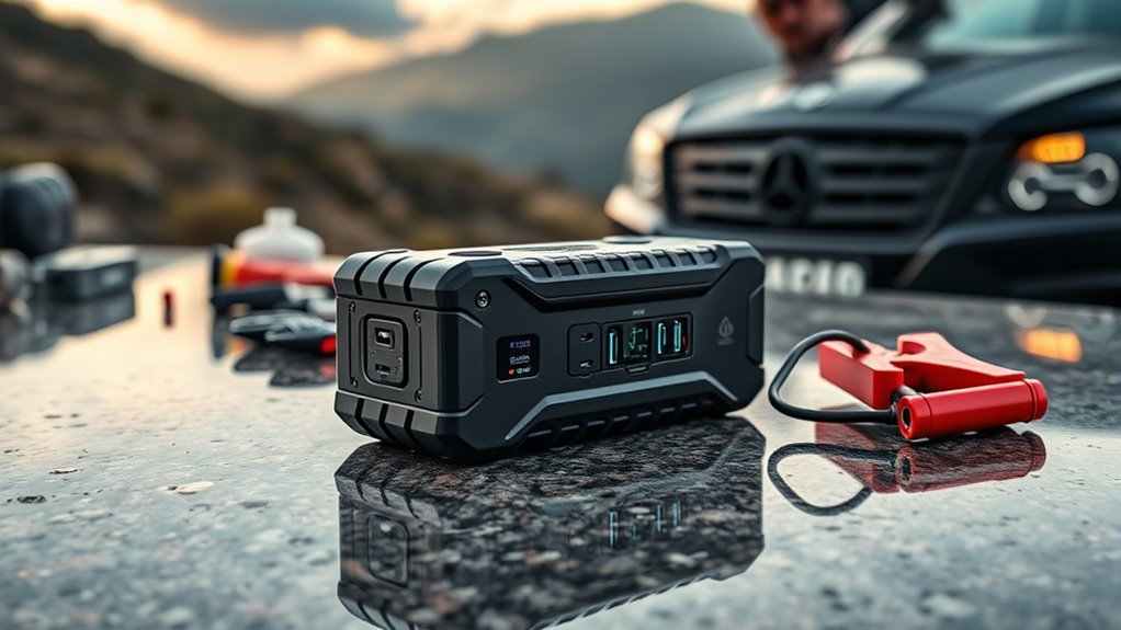 key jump starter features