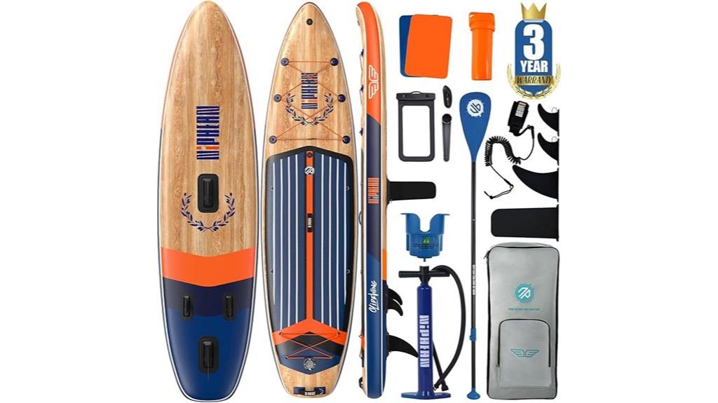 large inflatable paddle board