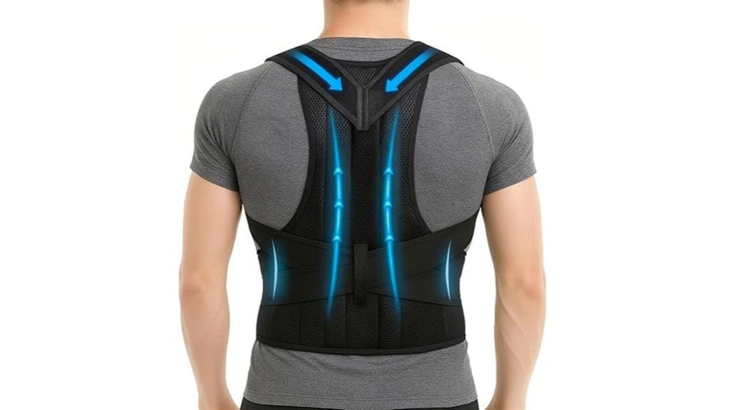 large men s back brace