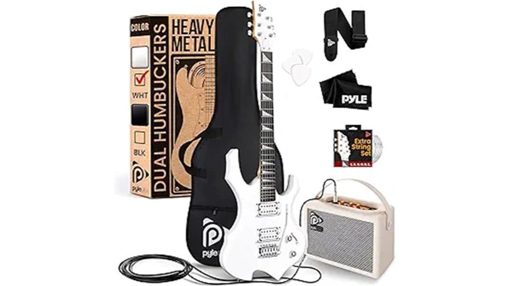 left handed metal guitar pack