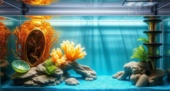 luxurious aquarium decoration ideas