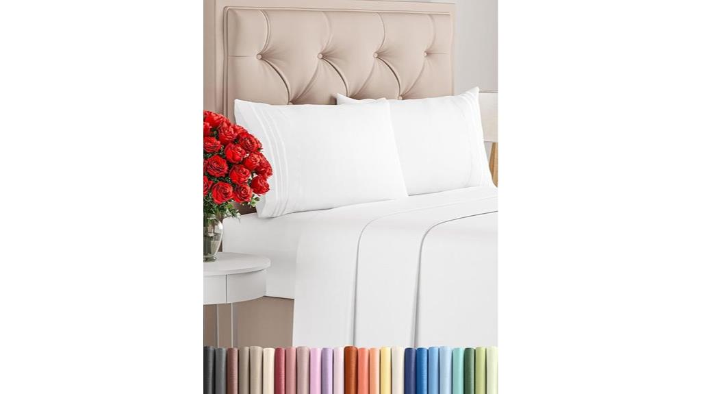 luxurious wrinkle free bedding