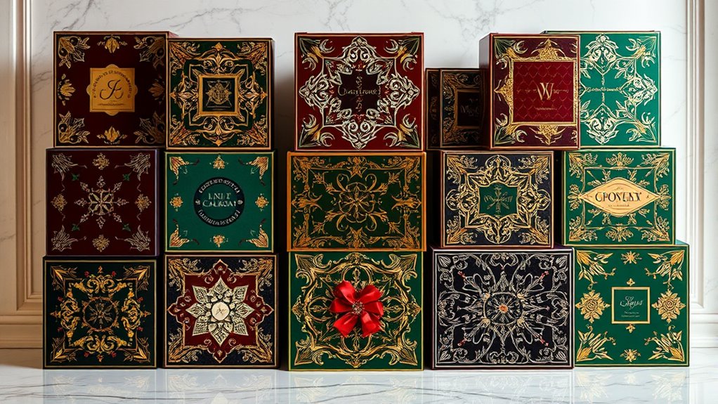 luxury beauty holiday countdown