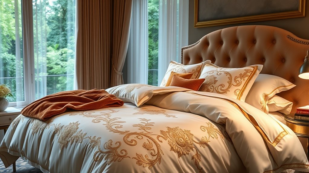 luxury bedding sets selection