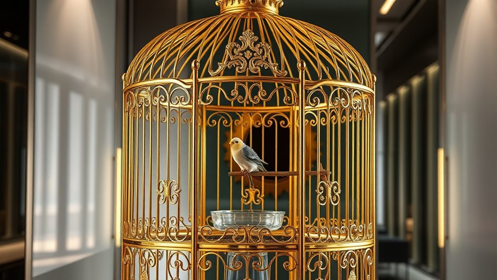 luxury bird cage selection