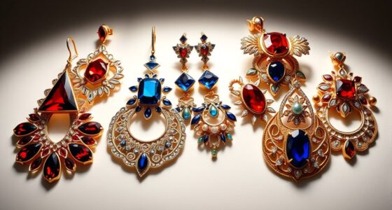 luxury bold earring collections