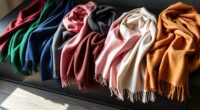 luxury cashmere winter scarves