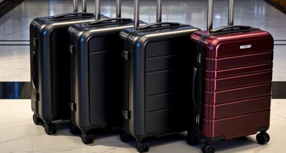 luxury durable luggage sets