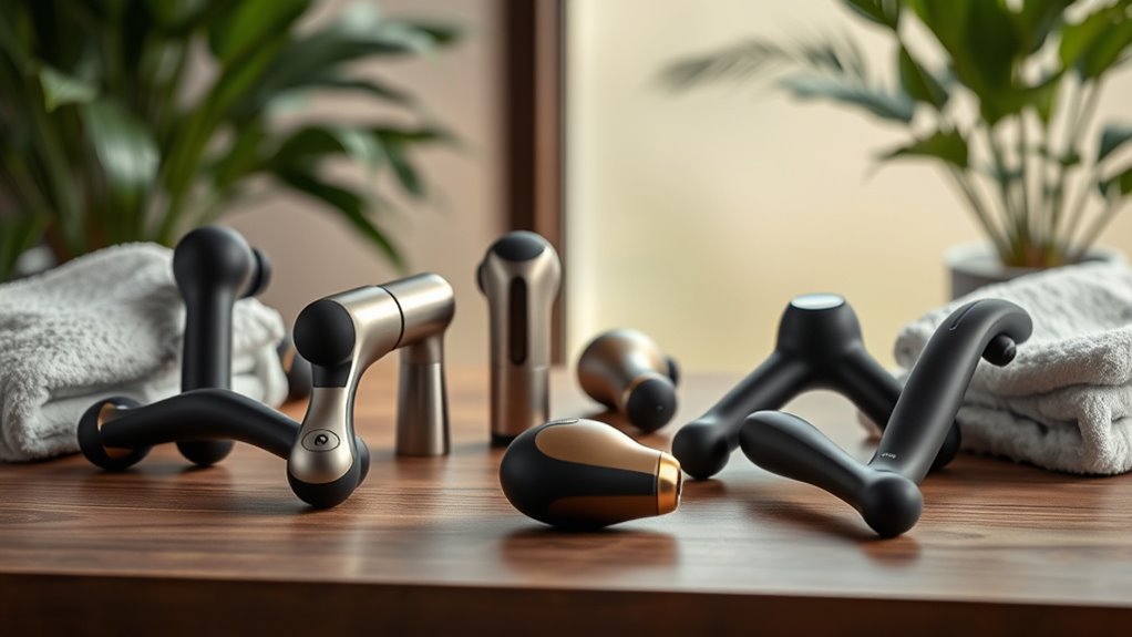 luxury fitness massager selection