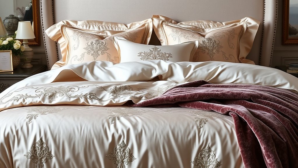 luxury king size bedding sets