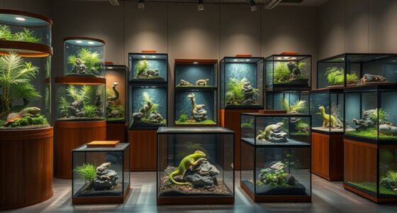 luxury reptile terrarium options