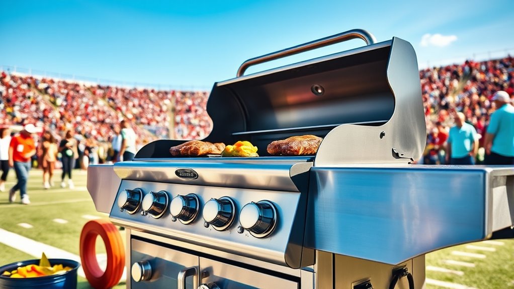 luxury tailgate grill picks