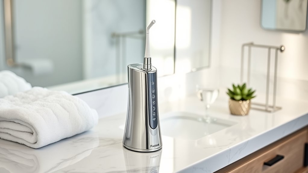 luxury water flosser features