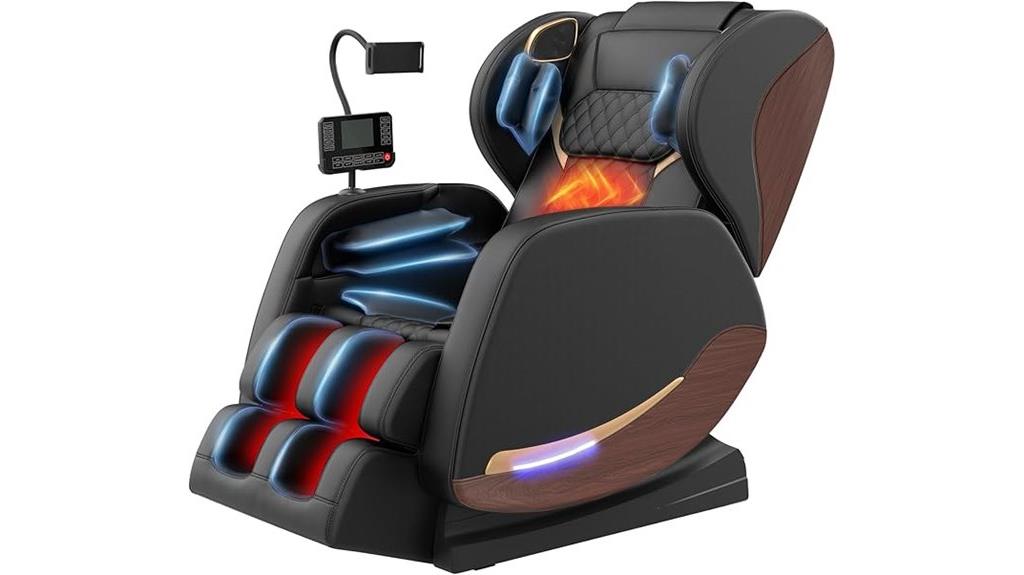 massage chair with recliner