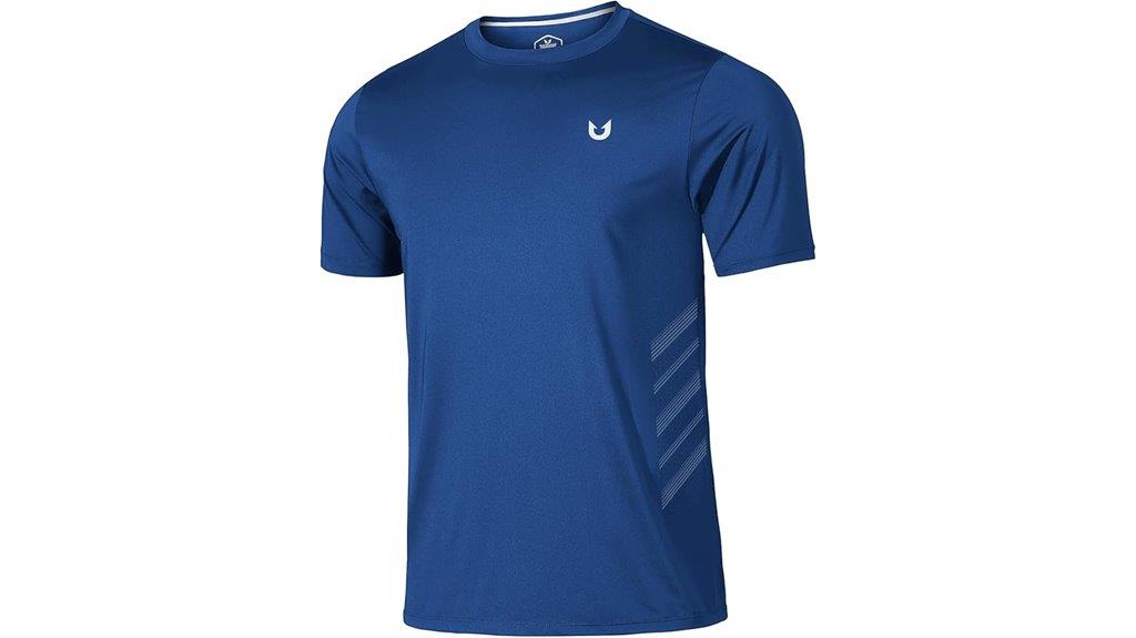 men s breathable workout tee