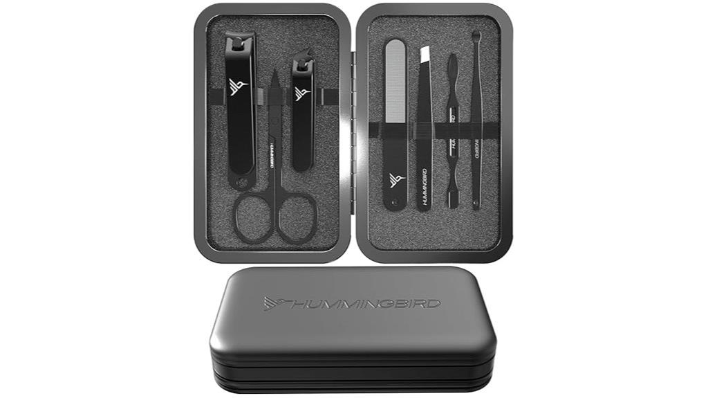 men s stainless steel manicure kit