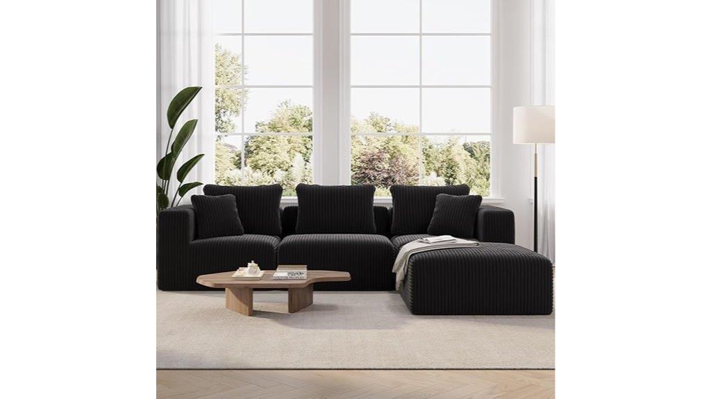 modern customizable sofa