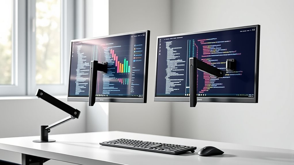 monitor arm selection considerations