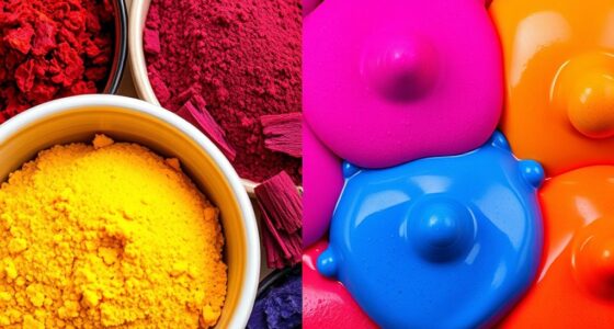 natural vs synthetic colorants