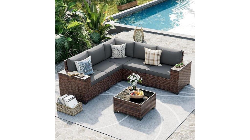 outdoor sectional sofa set