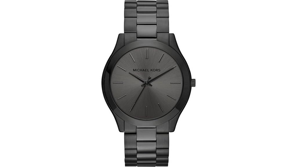 oversized slim runway watch