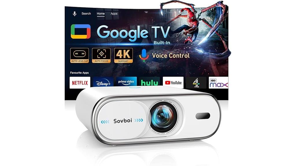 portable google tv projector