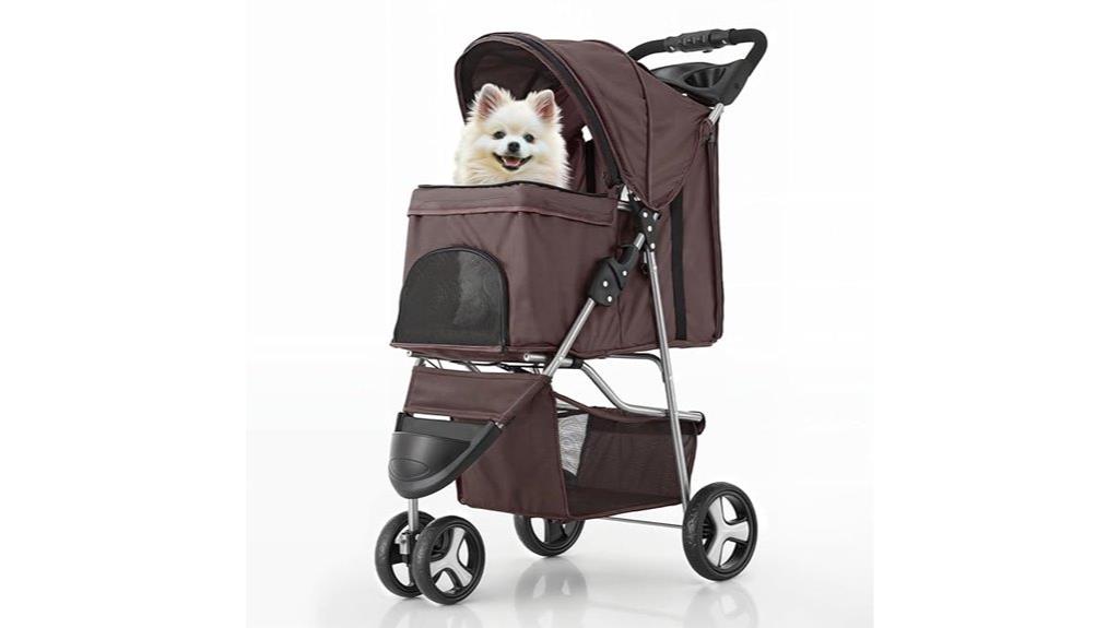 portable small dog stroller