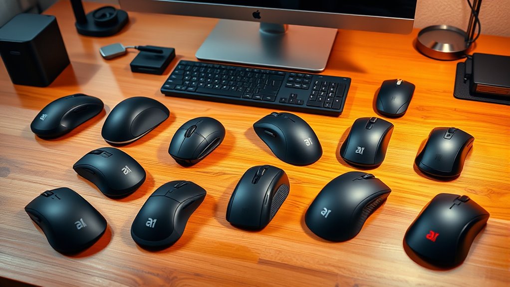 premium ergonomic mice selection