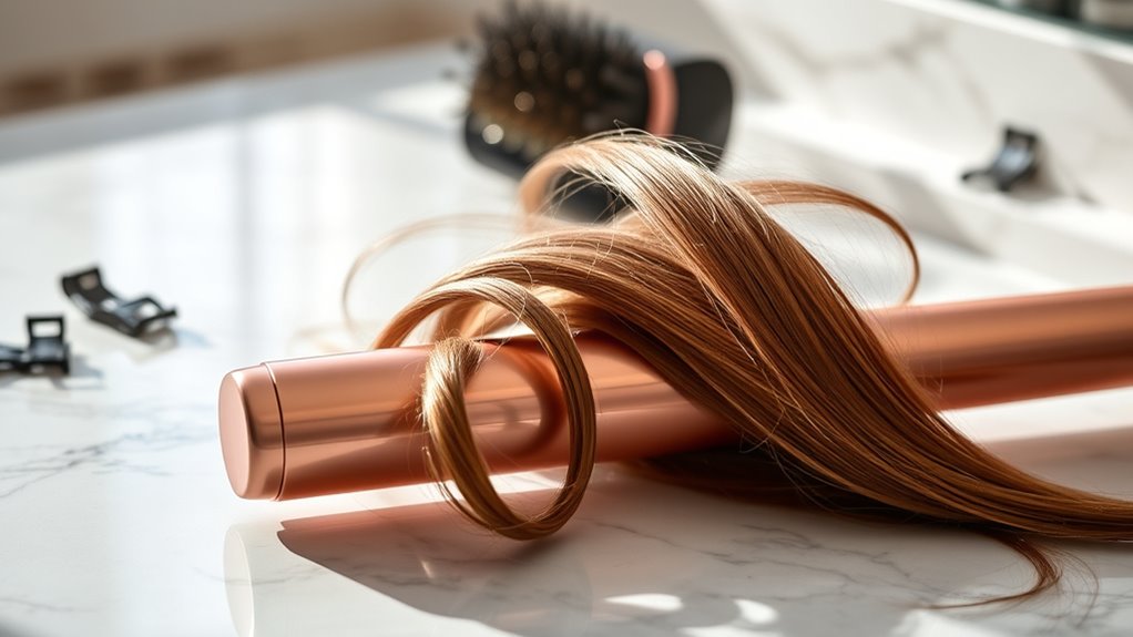 premium feature focused curling wands