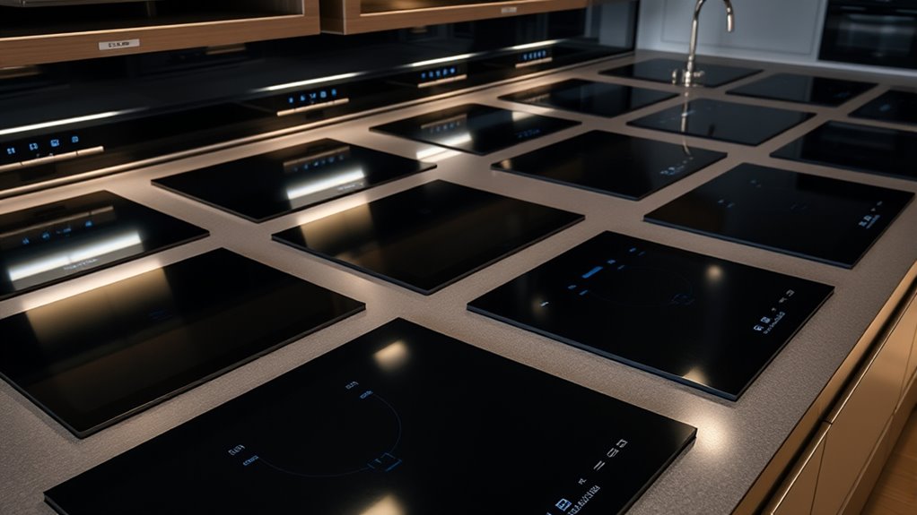 premium induction cooktop ventilation